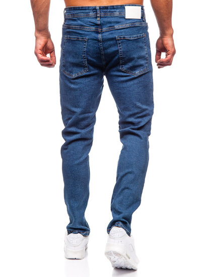 Pantaloni in jeans regular fit da uomo azzurro Bolf 6312