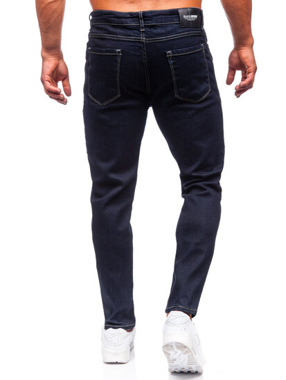 Pantaloni in jeans regular fit da uomo blu Bolf 5261