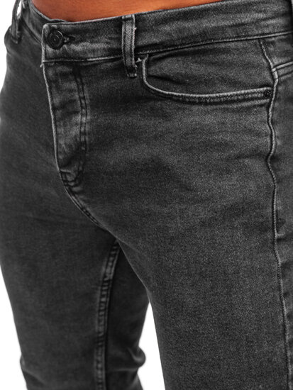 Pantaloni in jeans regular fit da uomo grafite Bolf 6014