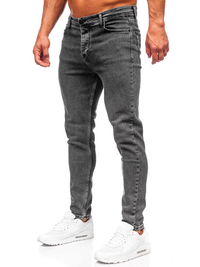 Pantaloni in jeans regular fit da uomo grafite Bolf 6050