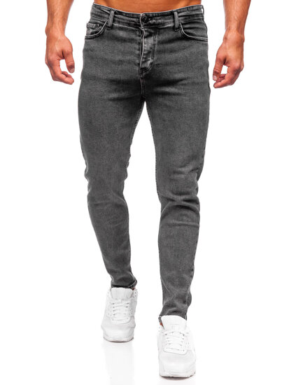 Pantaloni in jeans regular fit da uomo grafite Bolf 6050