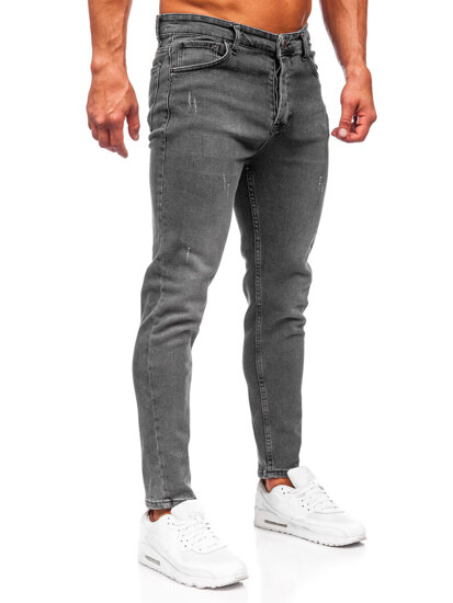 Pantaloni in jeans regular fit da uomo grafite Bolf 6073