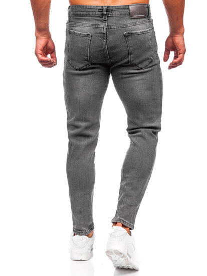 Pantaloni in jeans regular fit da uomo grafite Bolf 6073