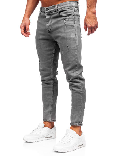 Pantaloni in jeans skinny fit da uomo grafite Bolf 5909