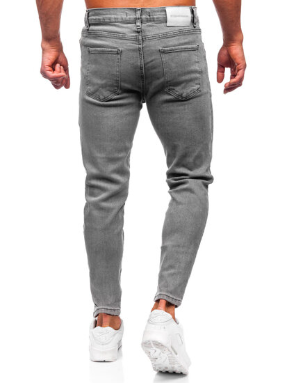 Pantaloni in jeans skinny fit da uomo grafite Bolf 5909