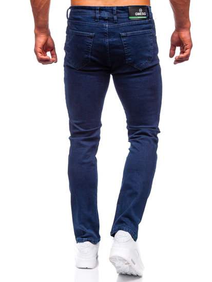 Pantaloni in jeans slim fit da uomo blu Bolf 5066