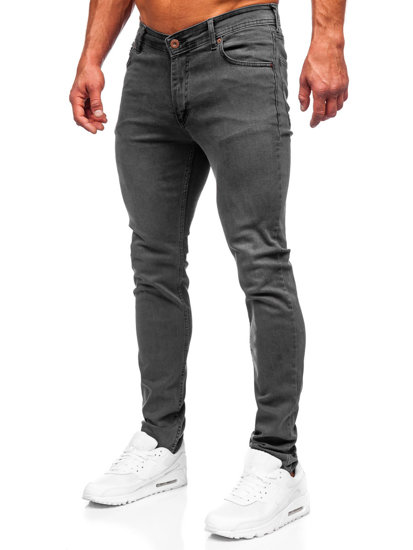 Pantaloni in jeans slim fit da uomo grafite Bolf 6220