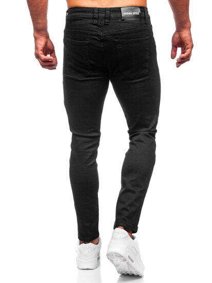 Pantaloni in jeans slim fit da uomo neri Bolf KX576-13A