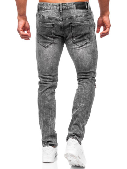 Pantaloni in jeans slim fit da uomo neri Bolf MP0069N