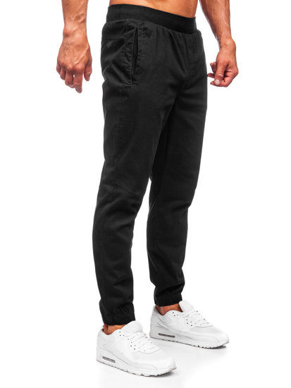 Pantaloni  jogger casual da uomo nero 4F M154