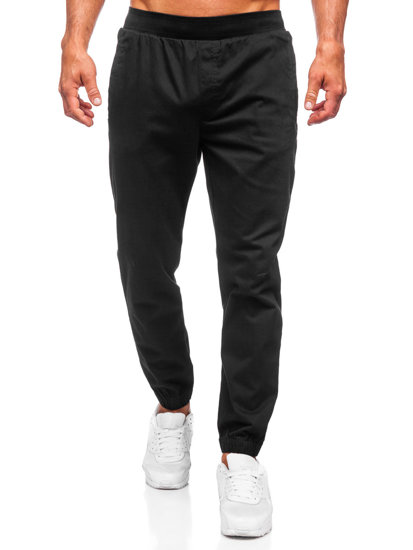 Pantaloni  jogger casual da uomo nero 4F M154