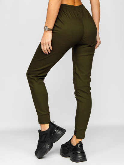 Pantaloni jogger da donna khaki Bolf AF5119ND