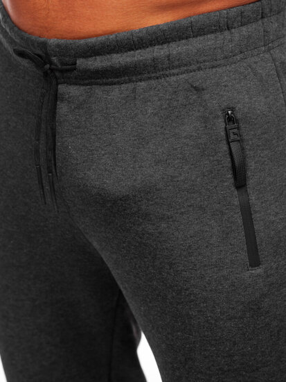 Pantaloni jogger da tuta da uomo grafite Bolf JX6205