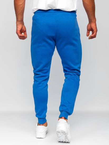 Pantaloni jogger da uomo azzurri Bolf CK01