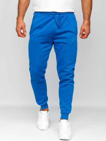 Pantaloni jogger da uomo azzurri Bolf CK01