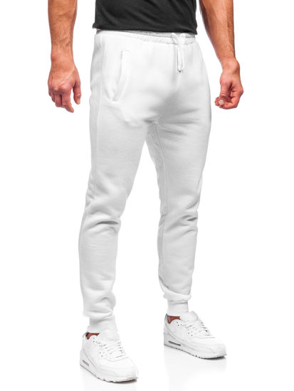 Pantaloni jogger da uomo bianchi Bolf CK01