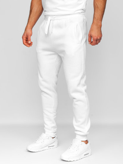 Pantaloni jogger da uomo bianchi Bolf CK01