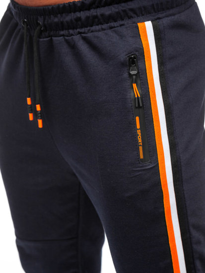 Pantaloni jogger da uomo blu Bolf K10336