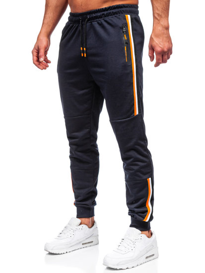 Pantaloni jogger da uomo blu Bolf K10336