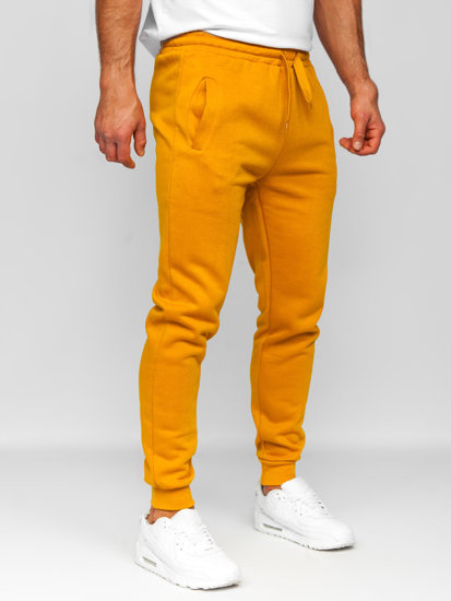 Pantaloni jogger da uomo cammello Bolf CK01