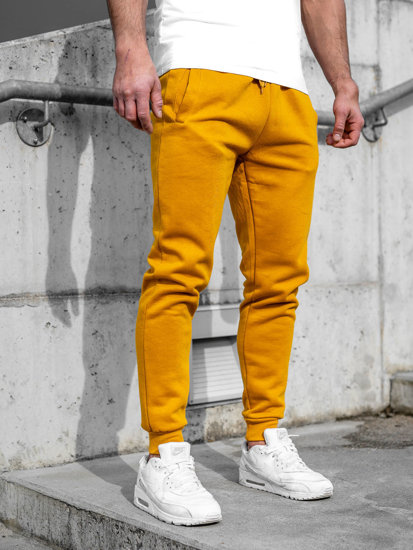 Pantaloni jogger da uomo cammello Bolf CK01