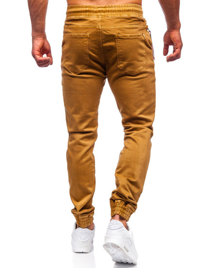 Pantaloni jogger da uomo cammello Bolf KA1219