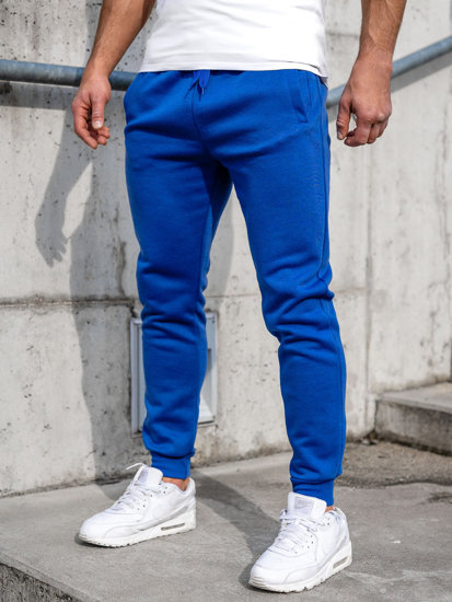 Pantaloni jogger da uomo cobalto Bolf CK01