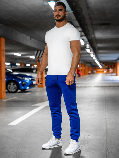 Pantaloni jogger da uomo cobalto Bolf XW01