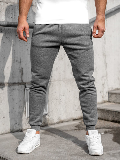 Pantaloni jogger da uomo grafite Bolf CK01