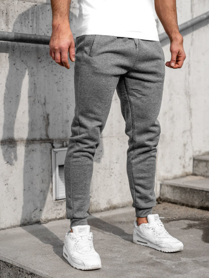 Pantaloni jogger da uomo grafite Bolf CK01