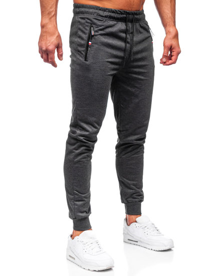 Pantaloni jogger da uomo grafite Bolf JX5001