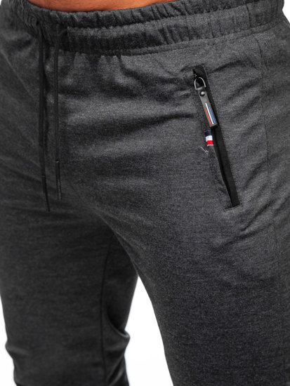 Pantaloni jogger da uomo grafite Bolf JX5001