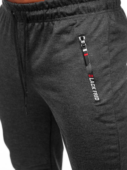 Pantaloni jogger da uomo grafite Bolf JX5003