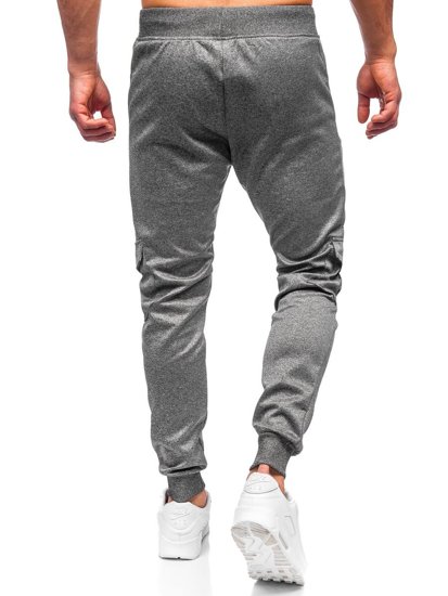 Pantaloni jogger da uomo grafite Bolf K10276