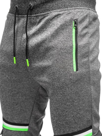 Pantaloni jogger da uomo grafite Bolf K10276