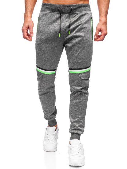 Pantaloni jogger da uomo grafite Bolf K10276