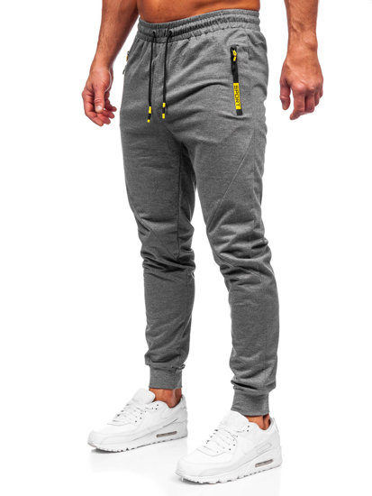 Pantaloni jogger da uomo grafite Bolf K10350