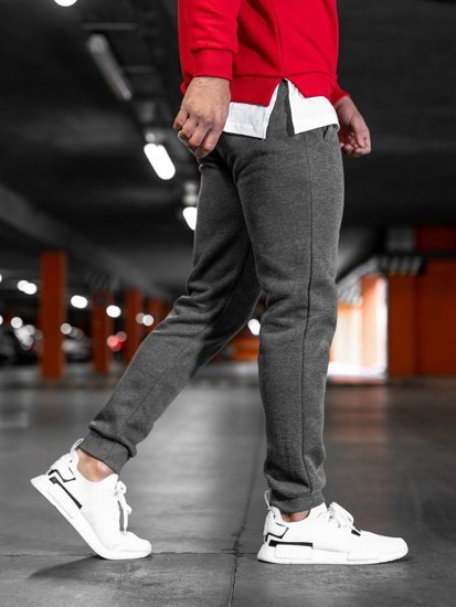 Pantaloni jogger da uomo grafite Bolf XW01-B