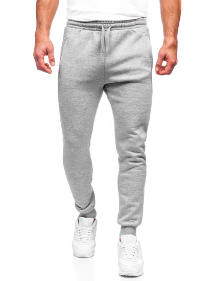 Pantaloni jogger da uomo grigi Bolf CK01