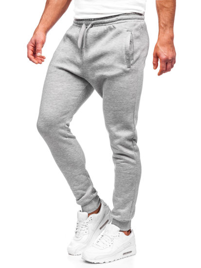 Pantaloni jogger da uomo grigi Bolf CK01