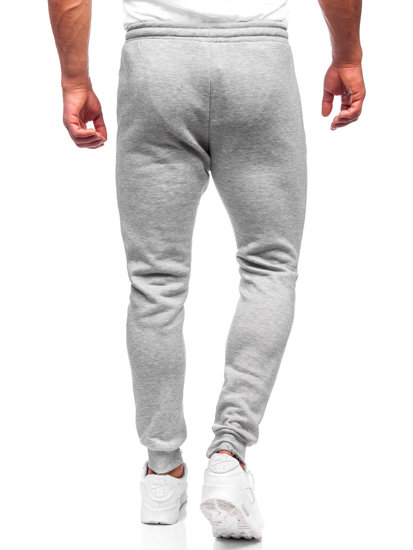 Pantaloni jogger da uomo grigi Bolf CK01