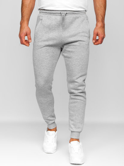 Pantaloni jogger da uomo grigi Bolf CK01