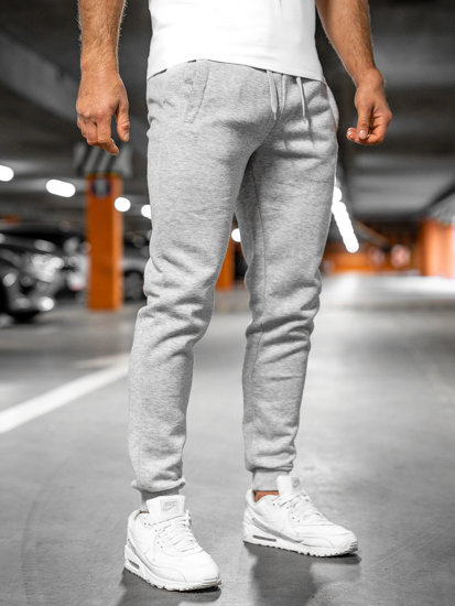 Pantaloni jogger da uomo  grigi Bolf XW01-A