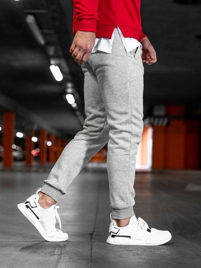 Pantaloni jogger da uomo grigi Bolf XW01-B