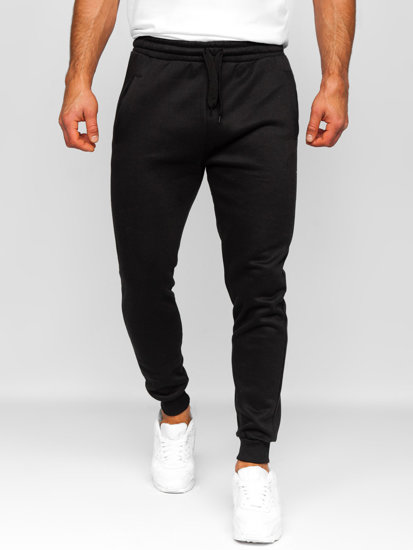 Pantaloni jogger da uomo neri Bolf CK01