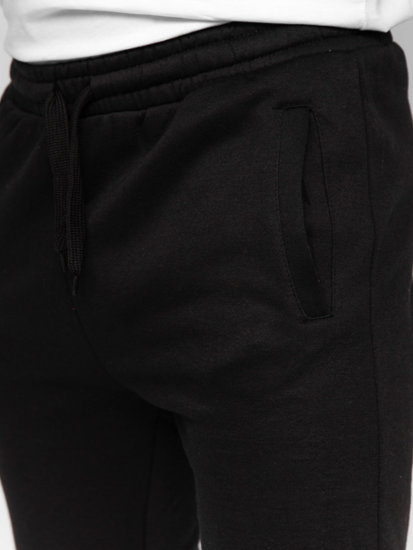 Pantaloni jogger da uomo neri Bolf CK01