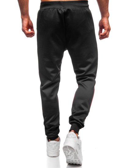 Pantaloni jogger da uomo neri Bolf K20003