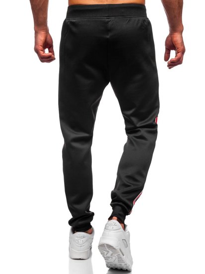 Pantaloni jogger da uomo neri Bolf K20025