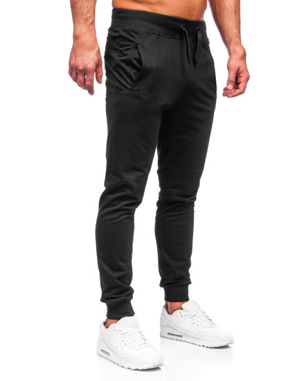 Pantaloni jogger da uomo neri Bolf XW02