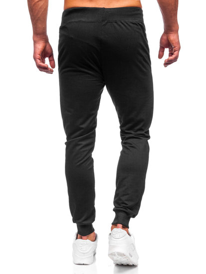 Pantaloni jogger da uomo neri Bolf XW02